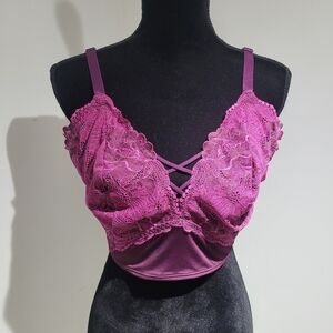 Torrid Purple Lace Bra